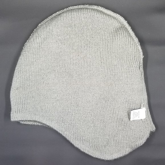 Old Navy Winter Ear Flap Beanie Colorblock Gray Yellow One Size - Picture 6 of 9